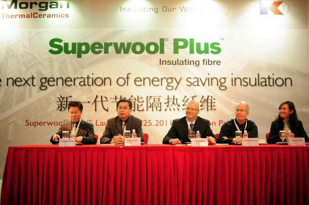 摩根热陶瓷在中国召开Superwool® Plus™新品发布会